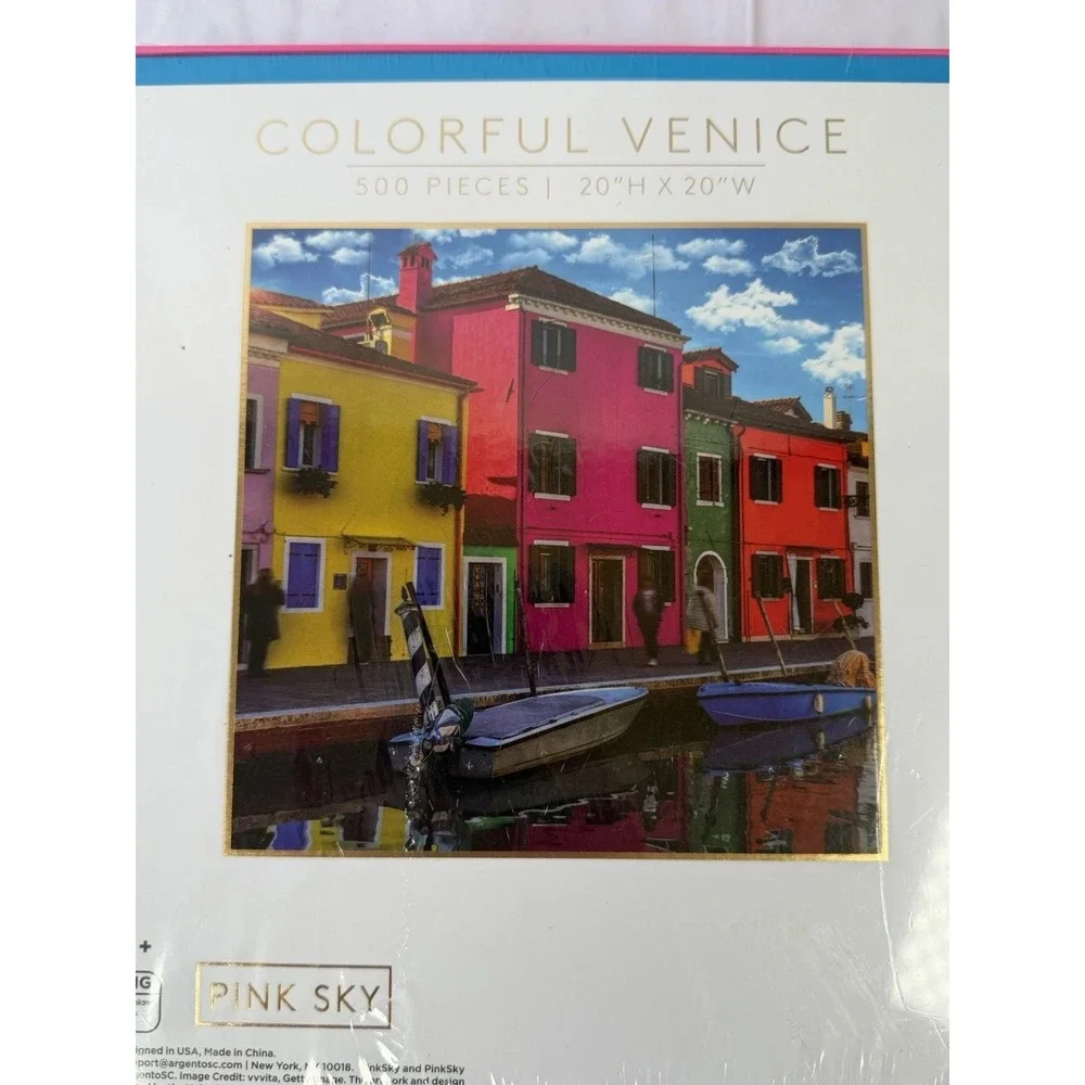 New Colorful Venice 500 Piece Jigsaw Puzzle 20
